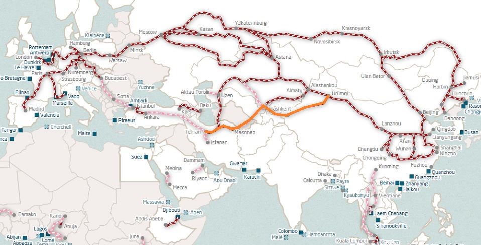 China-Kyrgyzstan-Uzbekistan Railway: Boosting Hardware Trade & Regional Connectivity